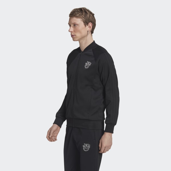 Negro Chaqueta Deportiva adidas Originals x André Saraiva QB487