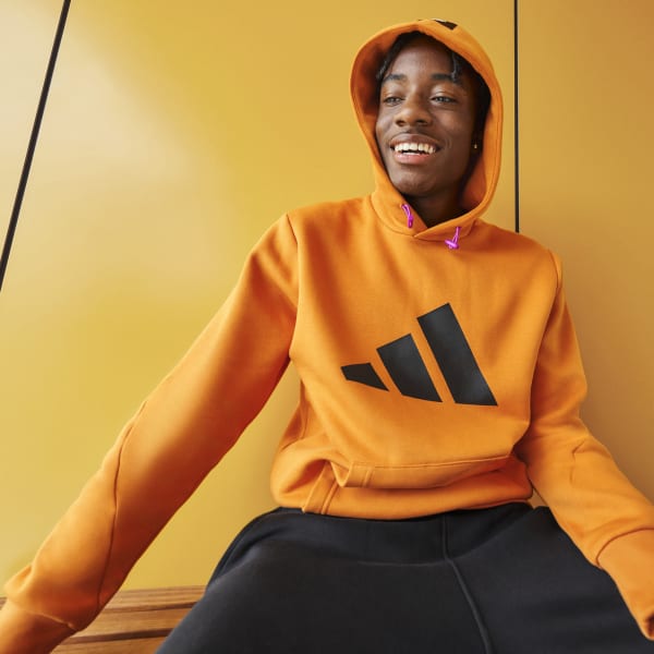 light orange adidas hoodie