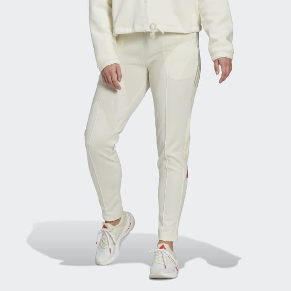 Λευκό Tricot Pants KE304