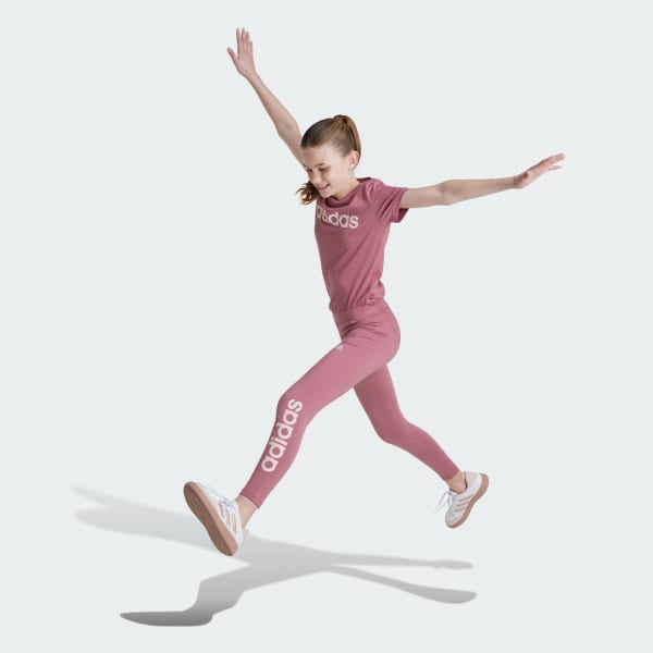 Rosa Essentials Linear Logo Cotton Leggings