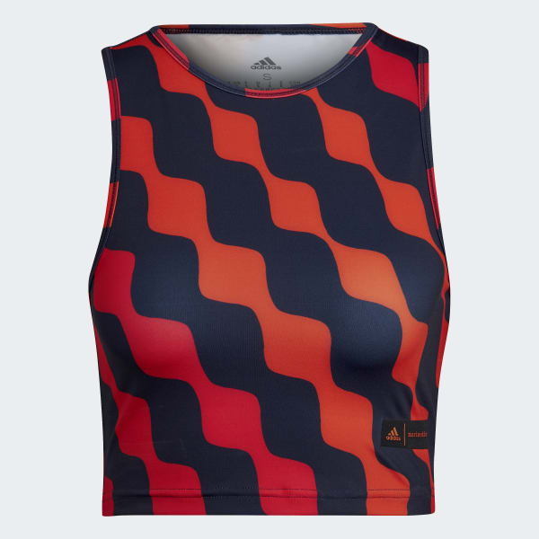 Laranja Camisola de Alças Train Icons adidas x Marimekko