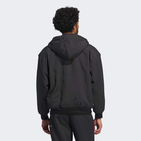 Adidas nylon hoodie discount