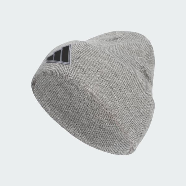 adidas Postseason Wide Cuff Fold Beanie Grey Free Shipping with adiClub adidas US