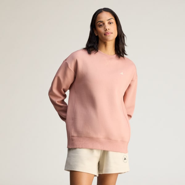 Καφέ adidas by Stella McCartney Loose Sweatshirt