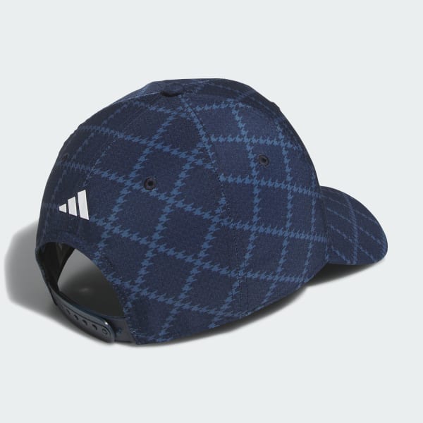 ブルー 【ゴルフ】スリーストライプス ツアー 千鳥格子柄 ハット