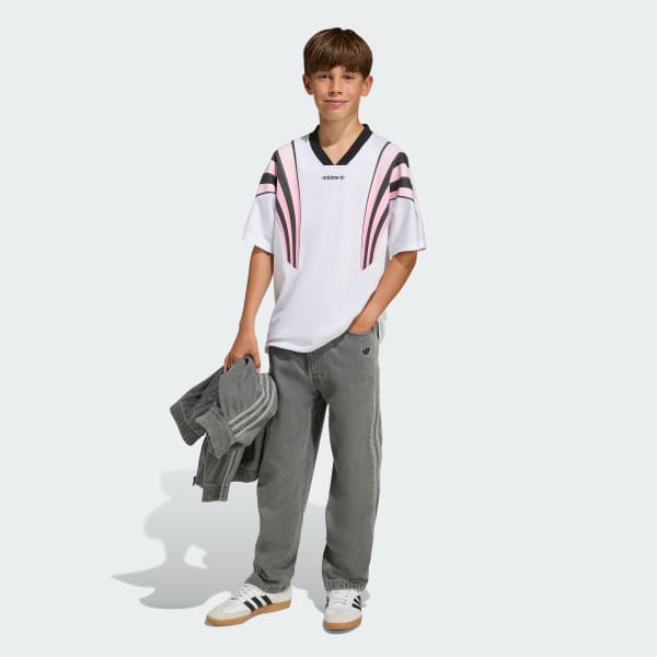 Wit LOOSE-FIT BATWING SANTIAGO T-SHIRT