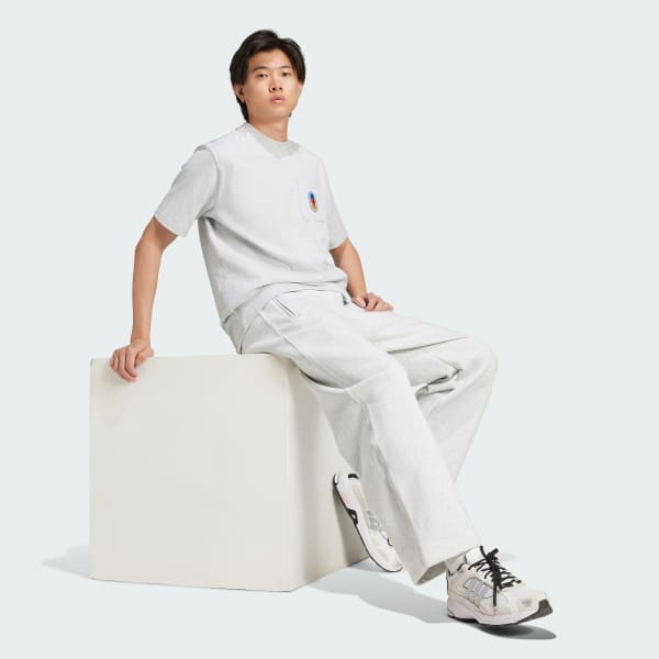 Grey adidas Originals Tee