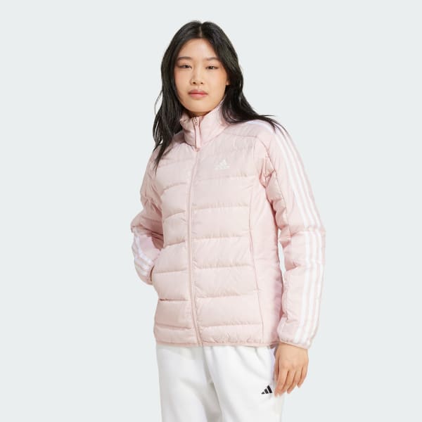 Adidas white down jacket cheap