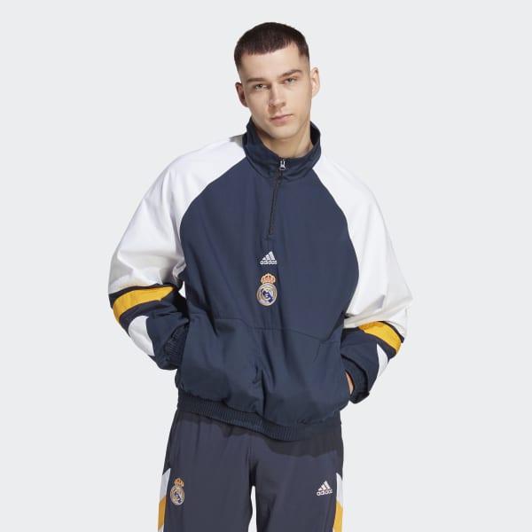 Sudadera Real Madrid Icon - Azul adidas