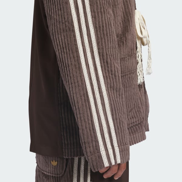 adidas CLOT SPORTS JACKET BY EDISON CHEN - Brown | Free Shipping