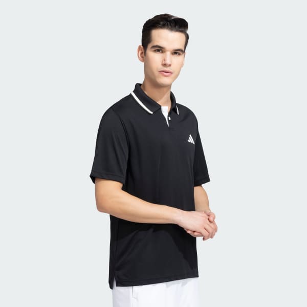 Black AEROREADY Polo Shirt