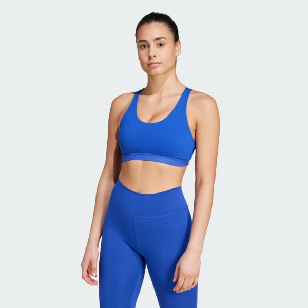 Blue All Me Medium-Support Bra