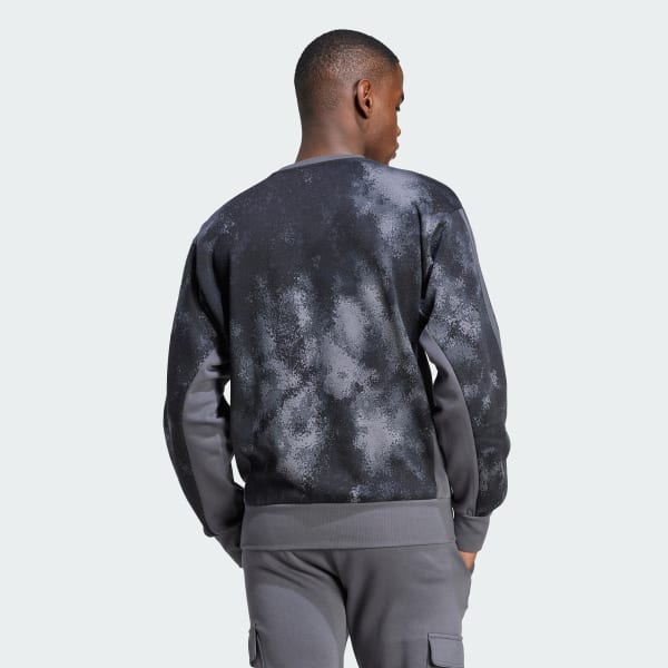 Multicolor Felpa AOP Colourblock