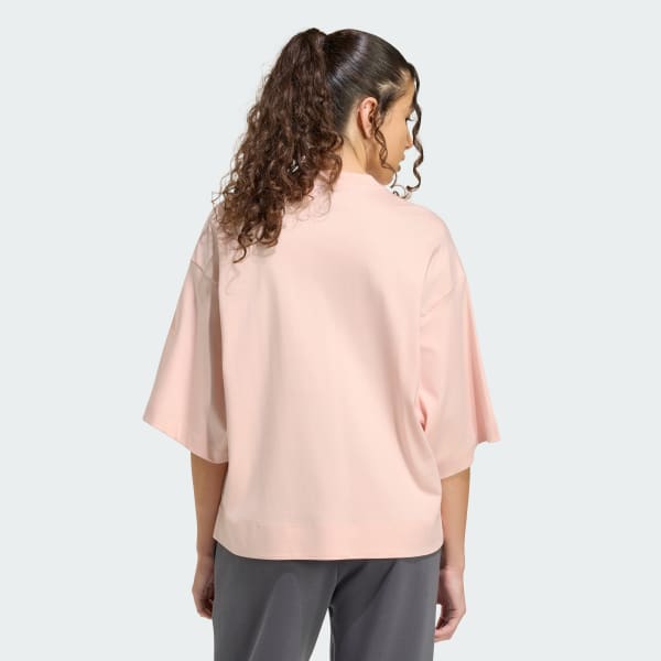 Pink Soft Lux Loose Tee