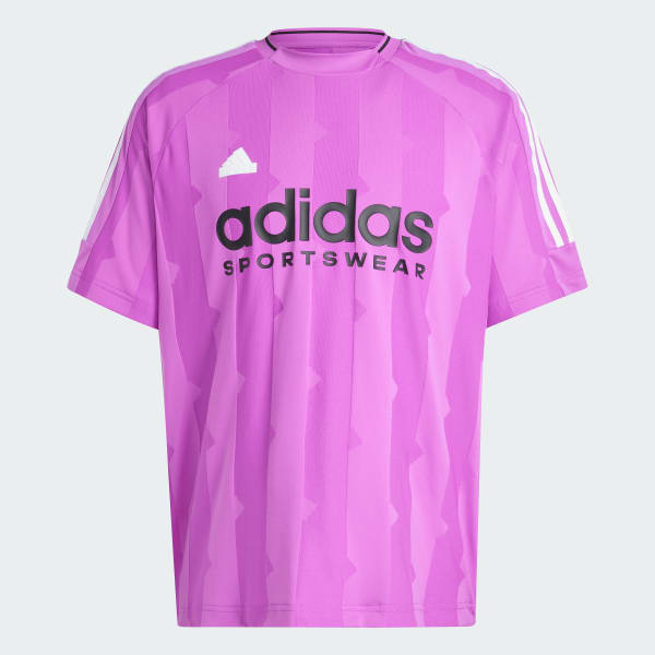 adidas House of Tiro Jacquard Jersey - Purple | Free