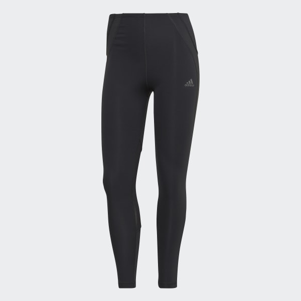 Gris Licras de Entrenamiento TLRD HIIT 7/8 Pretina Alta