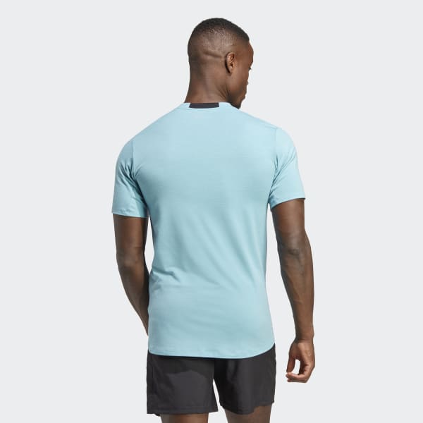 Blauw Designed for Training T-shirt