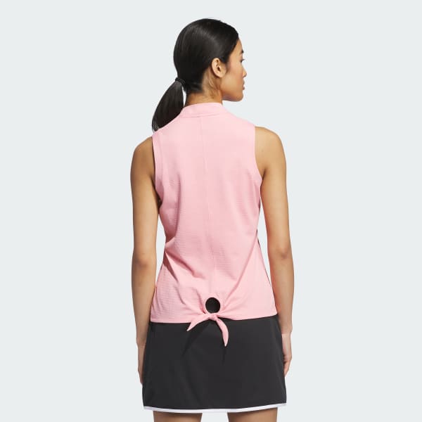 สีชมพู เสื้อโปโลผ้า TWISTKNIT Ultimate365 Tour