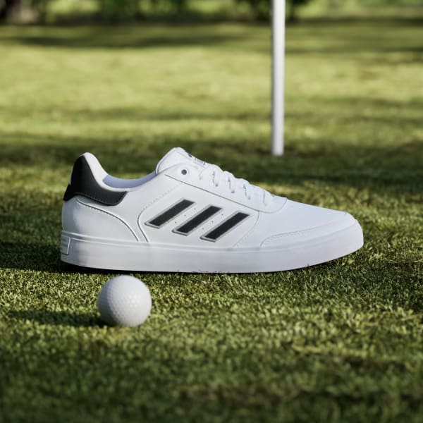 White Retrocross 24 Spikeless Golf Shoes