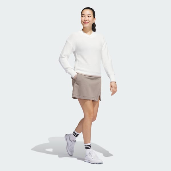 Hvid Ultimate365 Faux Wrap Skørt