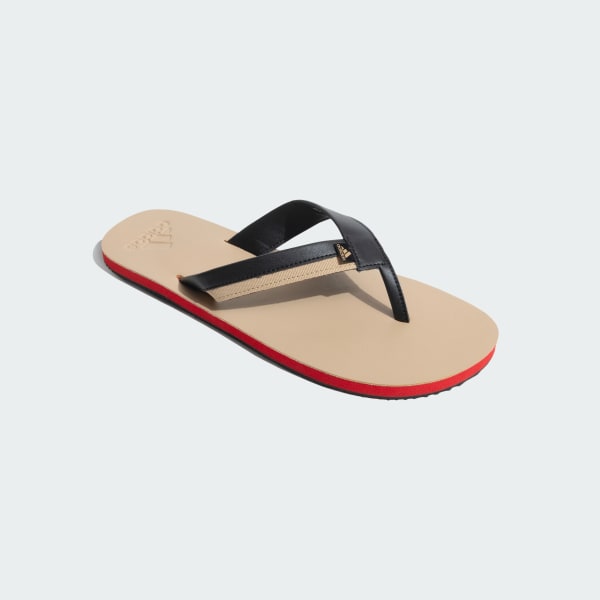 Black Marvello Flip Flops