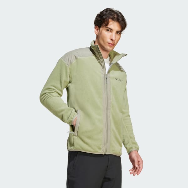 Green Multi CLIMAWARM Fleece Jacket