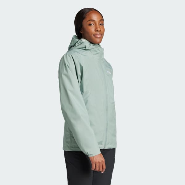 Verde Chaqueta Terrex Multi Essentials Three-In-One
