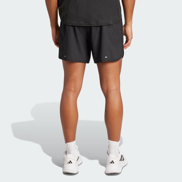 Sort Own the Run 3-Stripes shorts