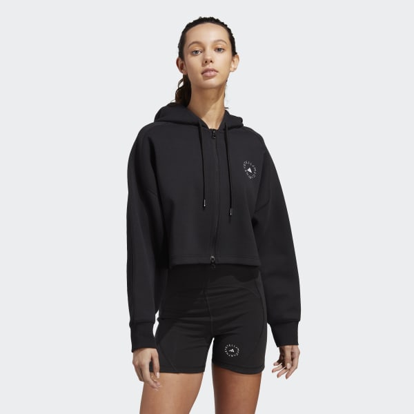 adidas by Stella McCartney Sportswear Cropped Hoodie