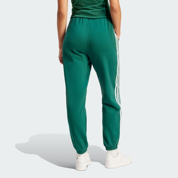 adidas Adicolor Classics 3 Stripes Regular Joggers Green adidas UK