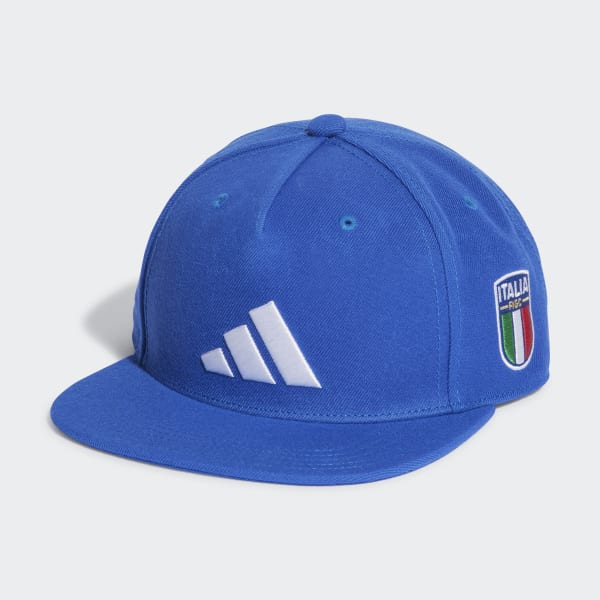 Blauw Italian Football Snapback Pet