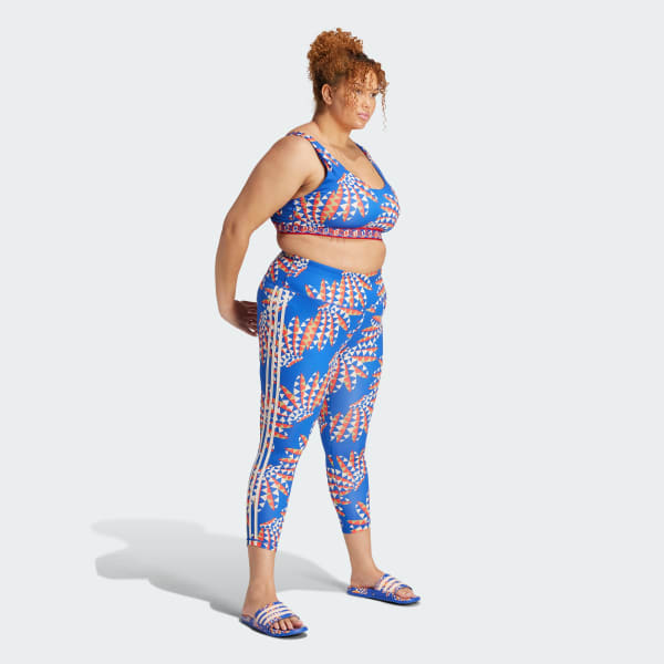 Azul Top adidas x Farm Rio