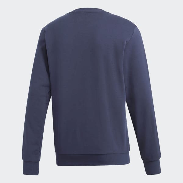 Blue Essentials 3-Stripes Sweatshirt