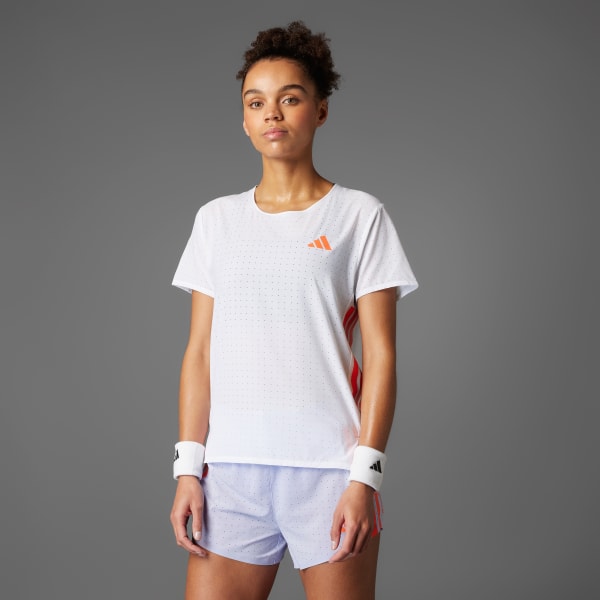 Branco Camiseta Adizero Running