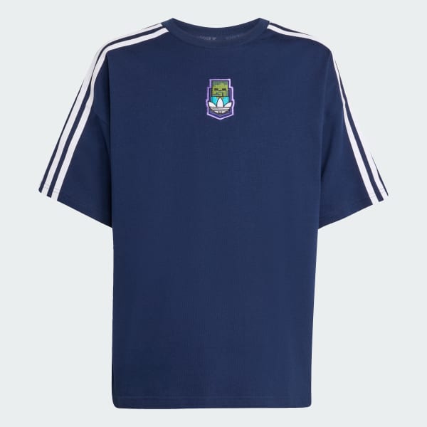 Blu T-shirt adidas Originals X Minecraft Graphic