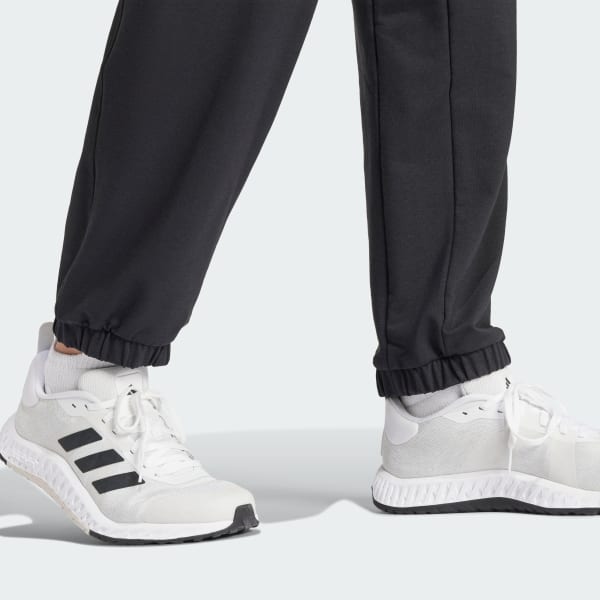 adidas Power Loose Fit French Terry Pants Black adidas Singapore