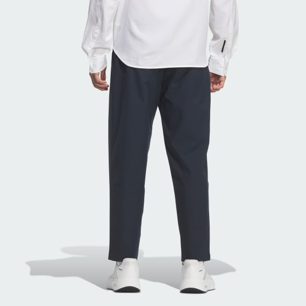 ブルー プレミアム レギュラーフィット テーラードパンツ