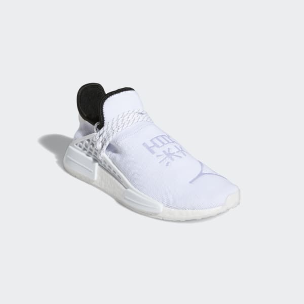 white hu adidas