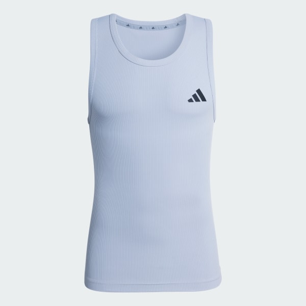 Grey PrimeLift Essentials Workout Rib Tank