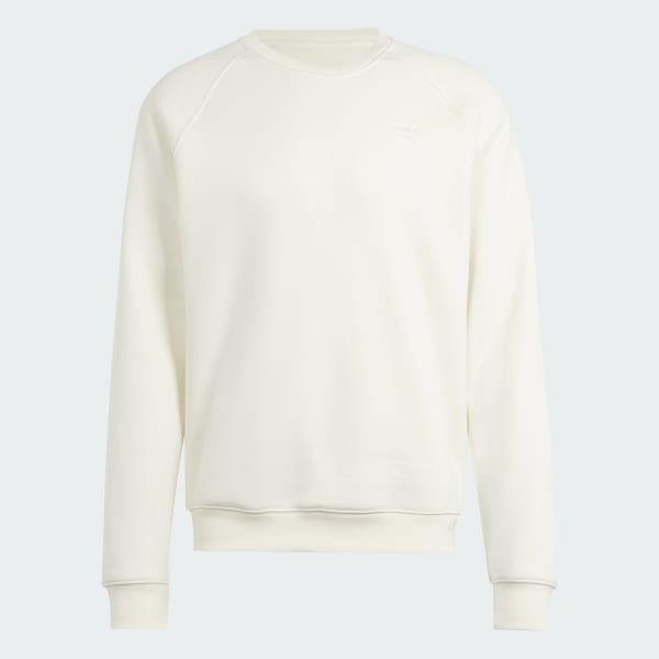 Beige Trefoil Essentials Crewneck