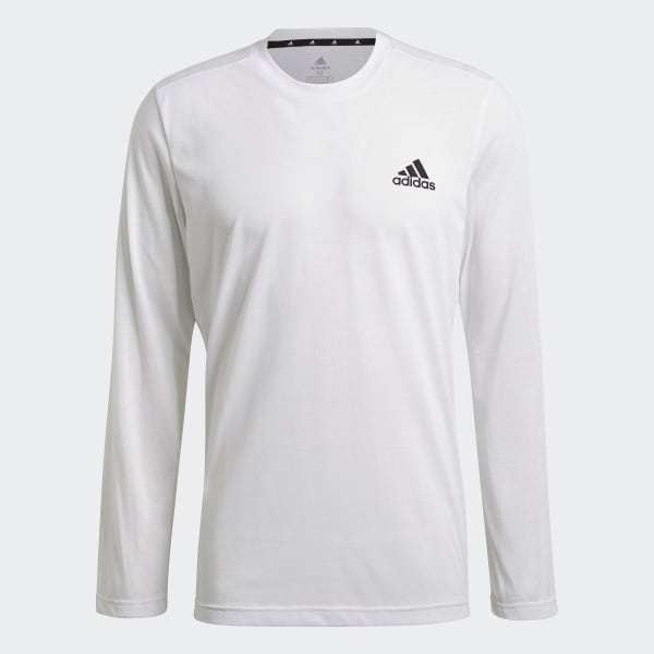 adidas Playera AEROREADY Designed 2 Move Feelready Sport Manga Larga ...