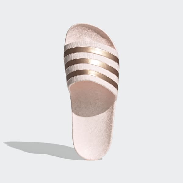 adilette aqua slides pink