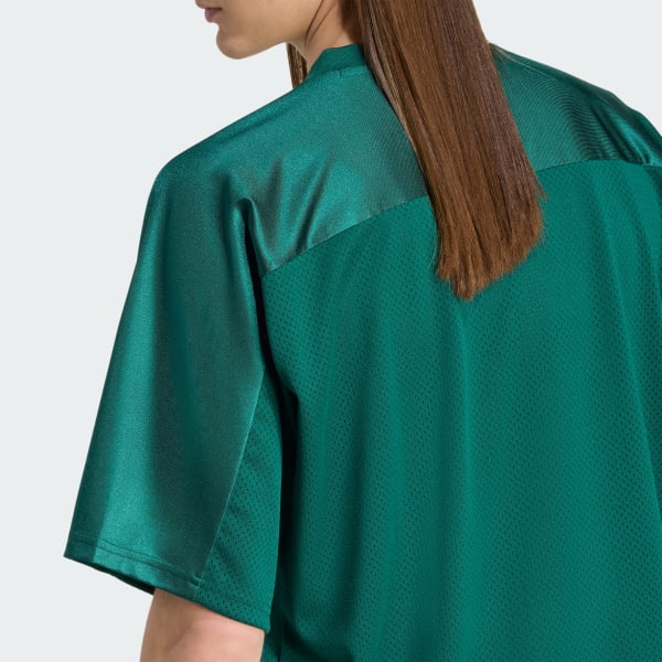☆Adidas☆Originals Graphic Mesh Jersey Green adidas Originals Dept. Graphic Mesh Jersey - Green | Free