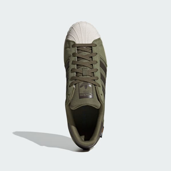 Green adidas superstar mens sale