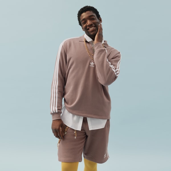 Polo manga deals larga adidas