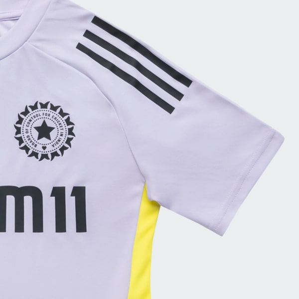 Purple India Cricket 2025 Kids Replica Training Jersey
