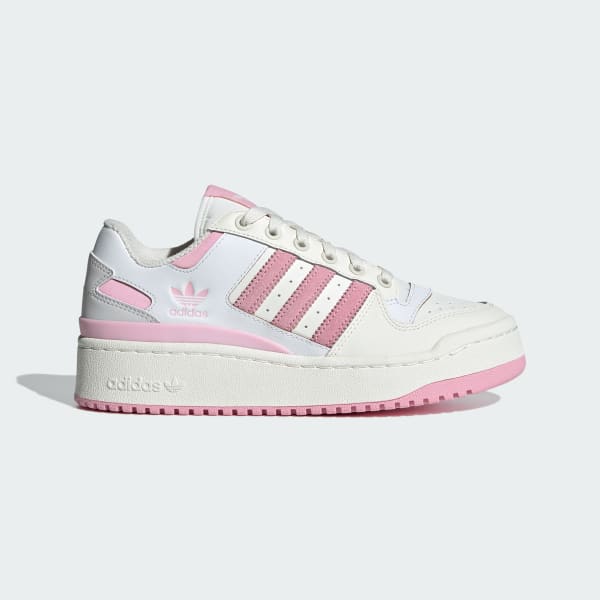 สีขาว รองเท้า Forum Bold Stripes