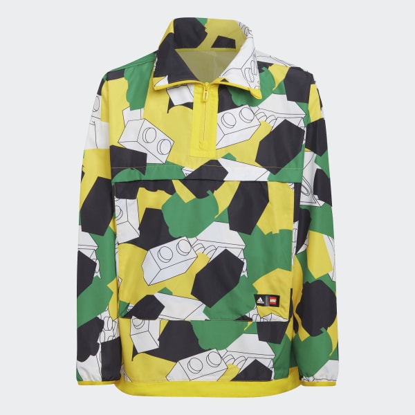 biela Vetrovka adidas x Classic LEGO® Half-Zip