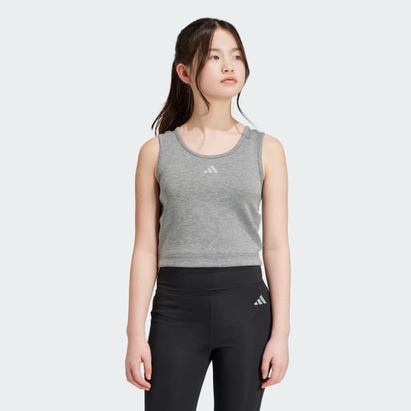 Preto Top Curto Luxe – Criança