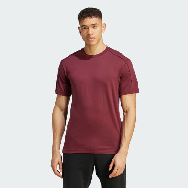 Burgundy Yoga Training T-shirt